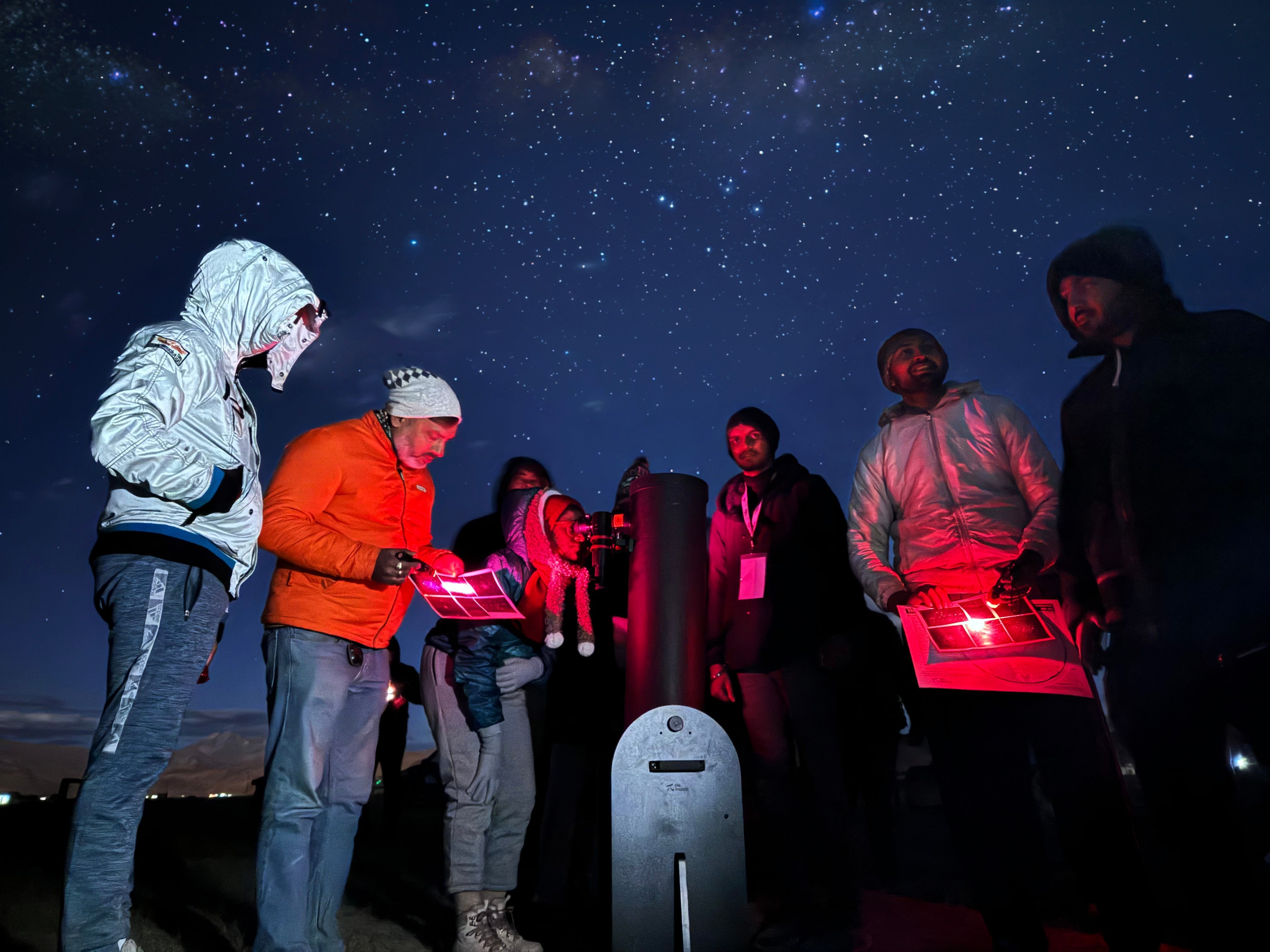 Exploring Deep-Sky Objects with a Dobsonian Telescope
