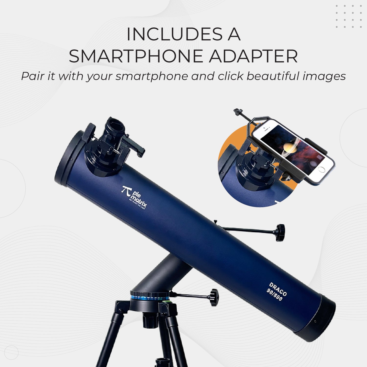 Draco 90/800 Reflector Telescope