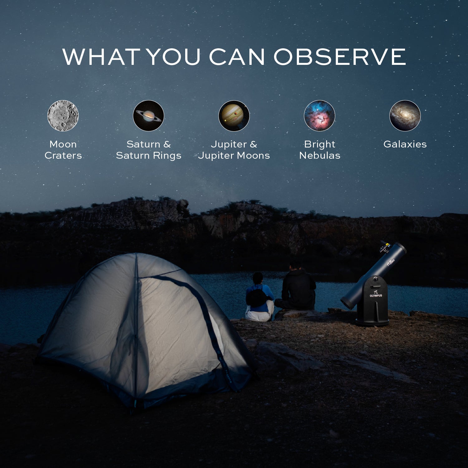 Olympus- 6 inch Dobsonian Telescope