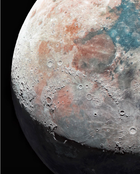 Moon Image with telescope