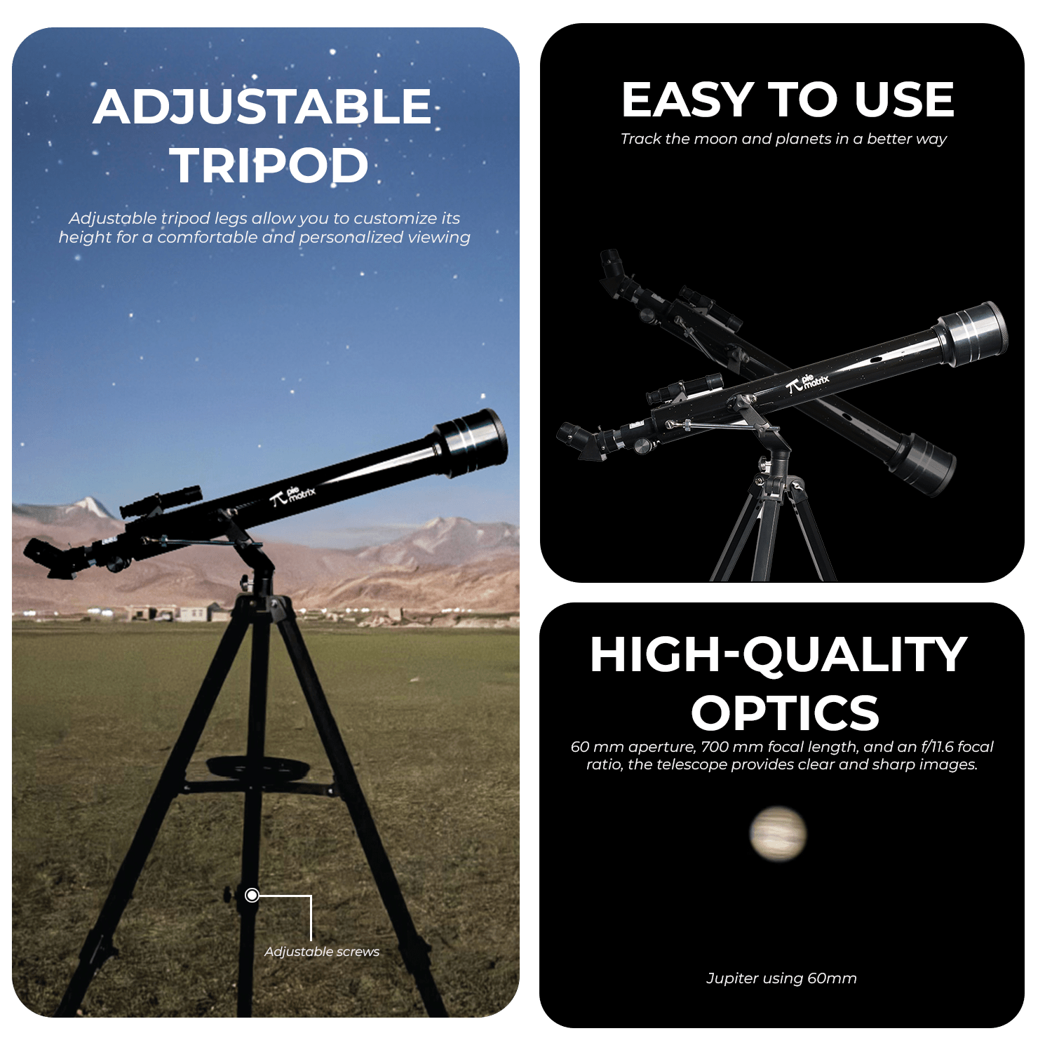 Phoenix Refractor Telescope - Telescopes - Pie Matrix