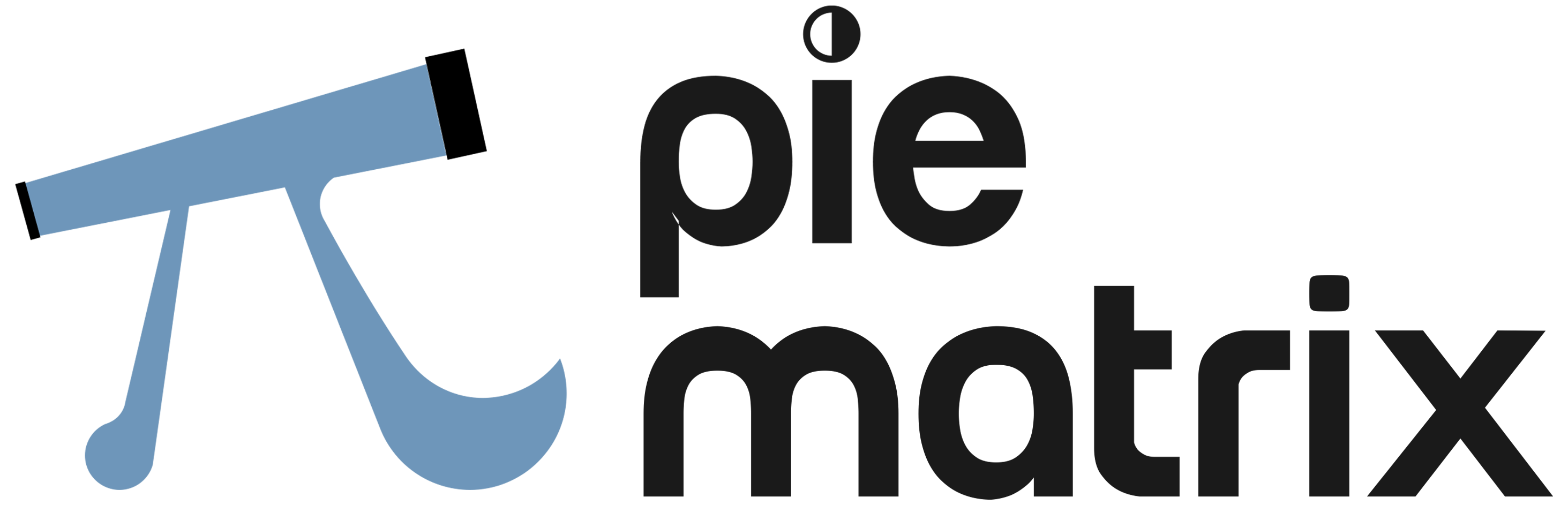 pie black logo