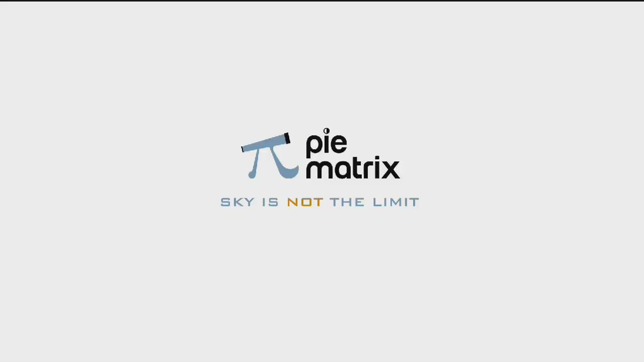 Load video: pie matrix video