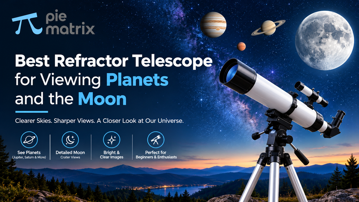 Best Refractor Telescope for Viewing Planets and the Moon