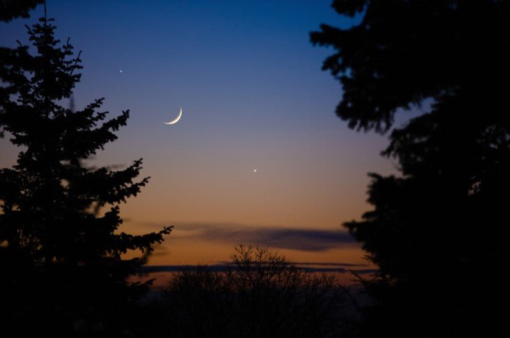 The Moon-Mercury Conjunction on September 13, 2023 - Pie Matrix