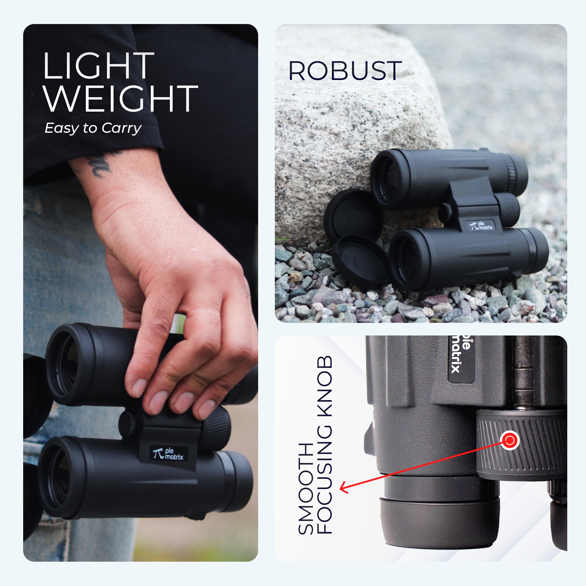 Light weight binoculars 