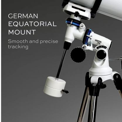 Helix Reflector Telescope with Motor Drive