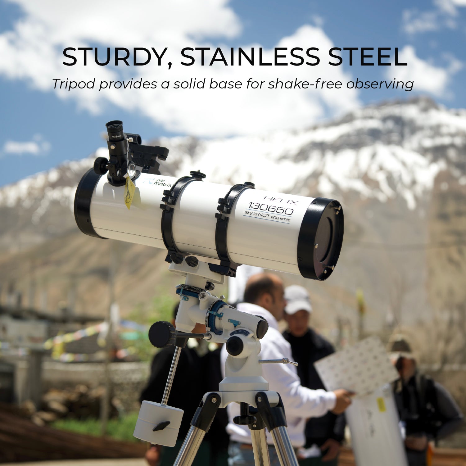 Helix Reflector Telescope