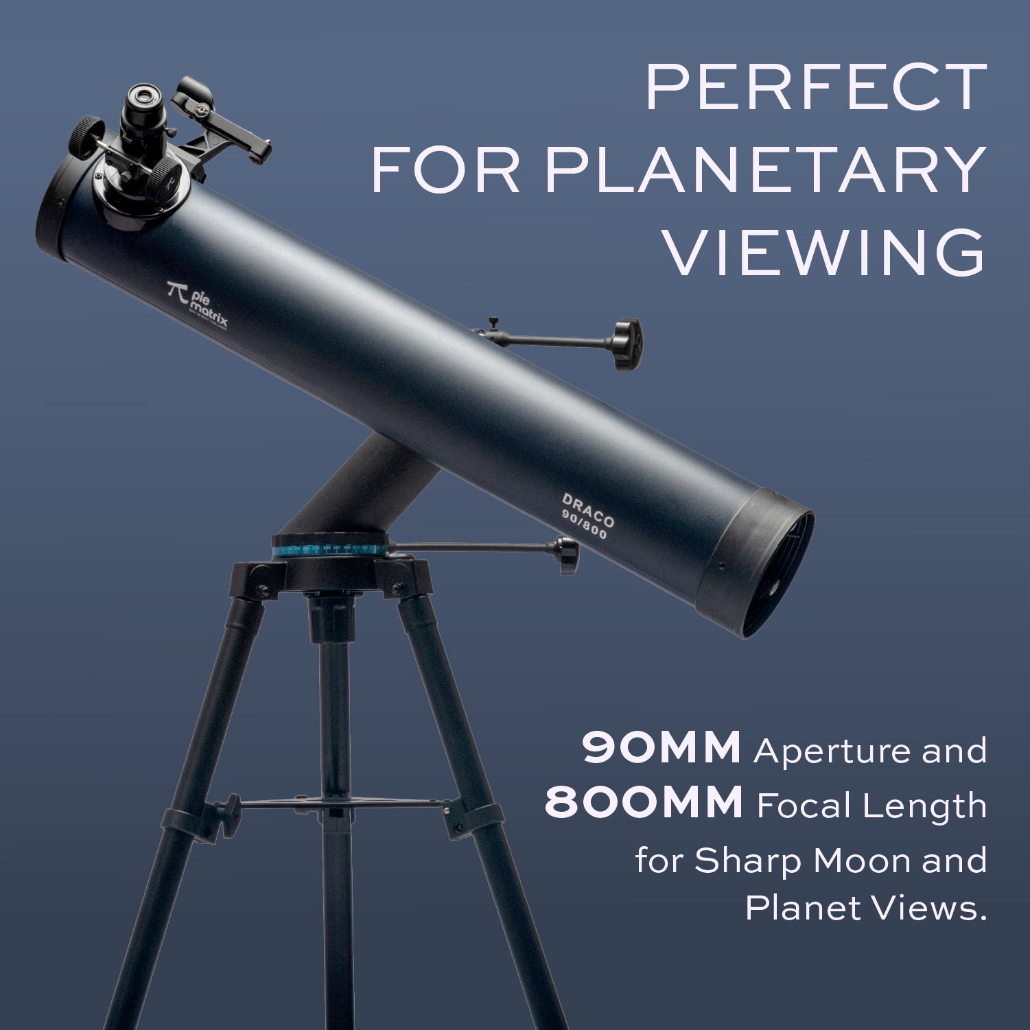 Draco 90/800 Reflector Telescope - Telescopes - Pie Matrix