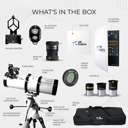 Helix Reflector Telescope with Motor Drive - Telescopes - Pie Matrix