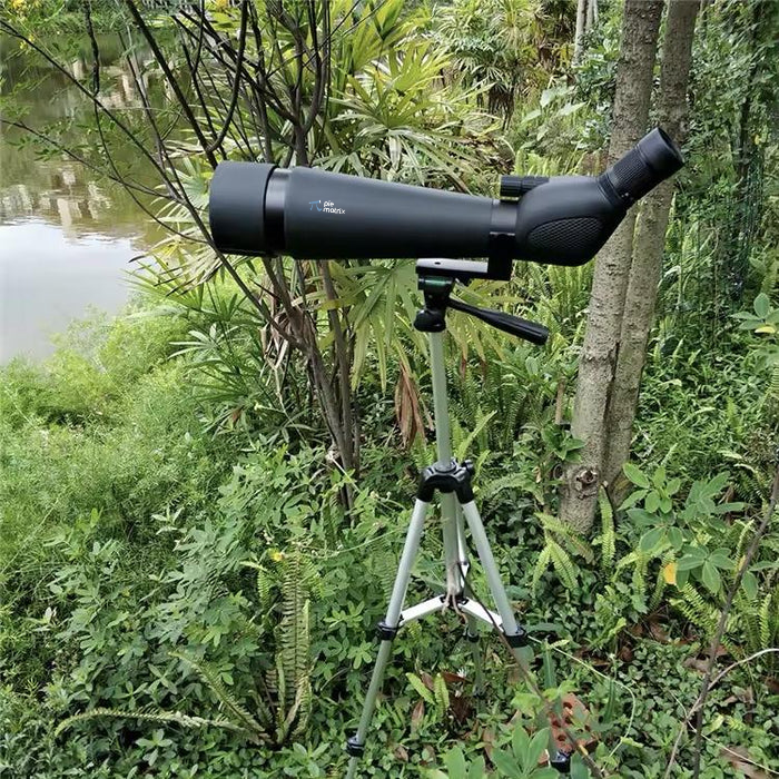 Telescope in jungle