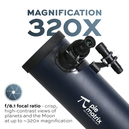 Olympus- 6 inch Dobsonian Telescope - Pie Matrix