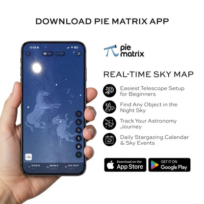 Olympus- 6 inch Dobsonian Telescope - Pie Matrix